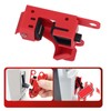 6Pcs Circuit Breaker Lockout Bundle Grip Style Standard Lock Tag