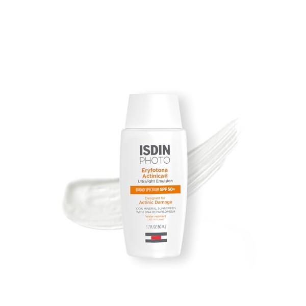 ISDIN ISDIN Eryfotona Actinica Zinc Oxide and 100% Mineral Sunscreen