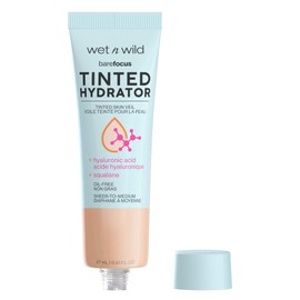 Wet n Wild Bare Focus Tinted Hydrator Matte Finish, Light, Oil-Free, Moisturizing Makeup | Hyaluronic Acid | Sheer To Medium Coverage