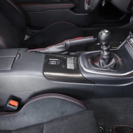 BEBECAR Carbon Pattern Seat Heating Switch Trim Frame Fits GR86/Sub@ru BRZ 2022-2024