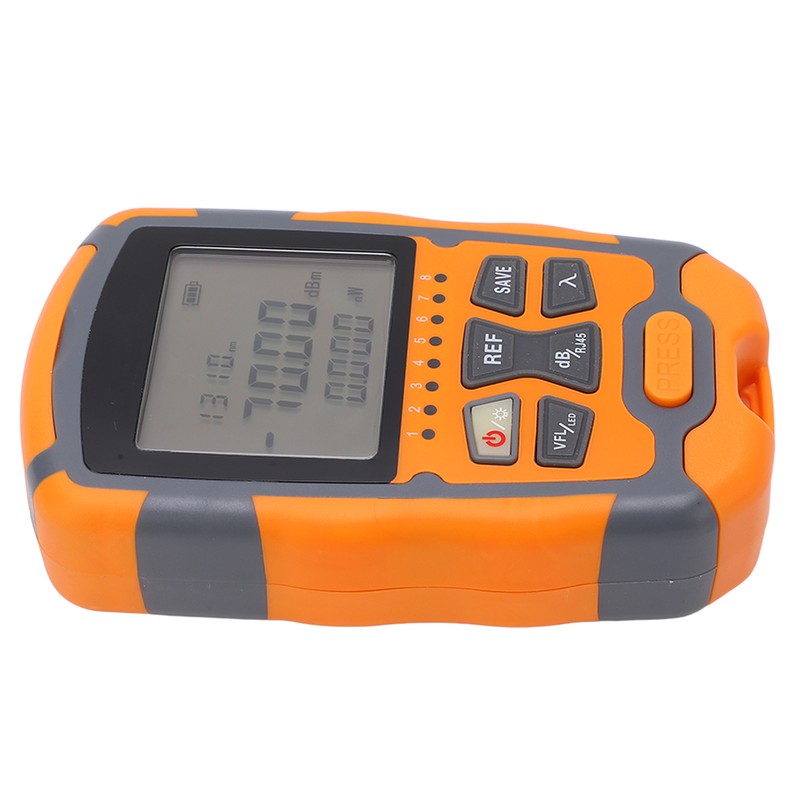 Optical Fiber Power Meter Digital Display Optic Cable Tester ‑70~+10dbm