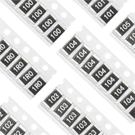 Resistencia de chip SMD, resistencias electrónicas 2010 3/4 vatios, for circuitos potencia, electrónica consumo, 50 piezas(6.2M)