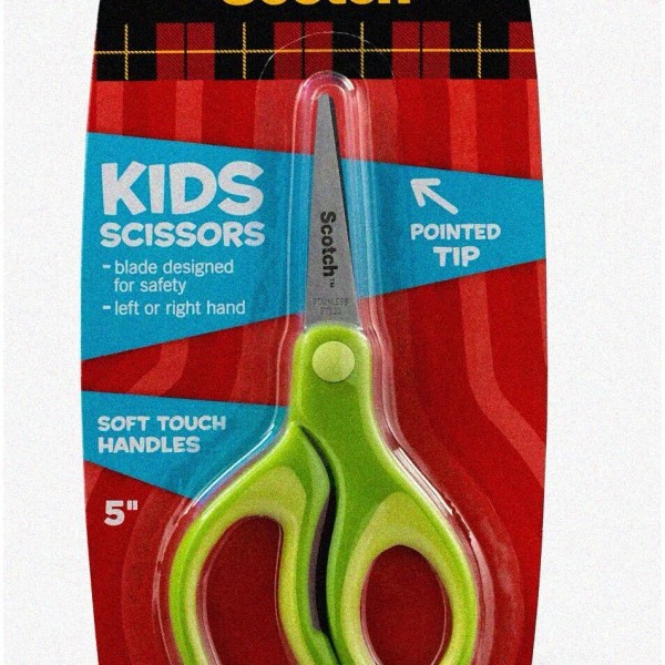 Fizz SoftCut Kids' Precision Scissors - 5" Pointed Tip with