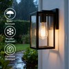 Bestshared Exterior Wall Lantern, Outdoor Wall Sconce, Patio Lighting Fixture
