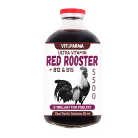 VITOFARMA B12 5500 20ml Restorative Muscle Mass Optimal Weight Training Support Booster for Rooster - Suplemento para Gallos b12 20 ml (50 ml)