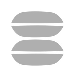 Vicrez Paint Protection PPF Pre-Cut Kit, Door Handles vpp502 Compatible with Dodge Charger Scat Pack Widebody 2020-2023