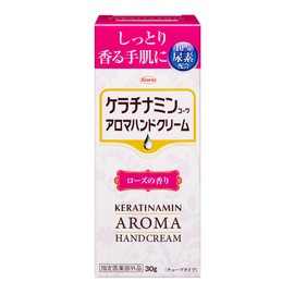 Keratinamin Kowa Aroma Hand Cream Rose, 1.1 oz (30 g)