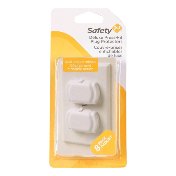 Safety 1st Tapones De Salida De Ajuste A Presión, 8