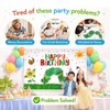Caterpillar Birthday Decoration Backdrop, Cartoon Caterpillar Party Banner