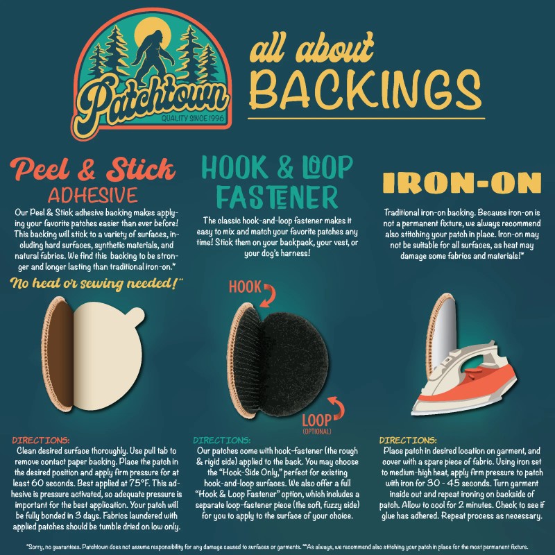 Patchtown Laser-Sword Fish Patrol Patch - 2" Round Embroidered Patch