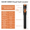 50mW Visual Fault Locator for Optical Fiber Cable Testing -