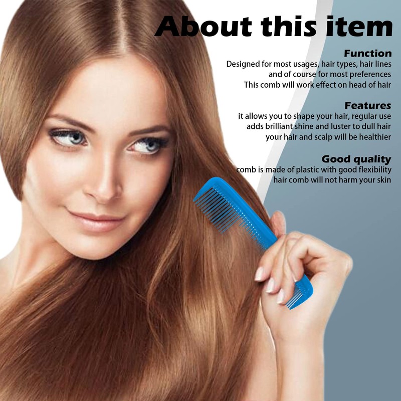 Soft 'N Style Hair Care 4-Pack Comb - Not Breakable