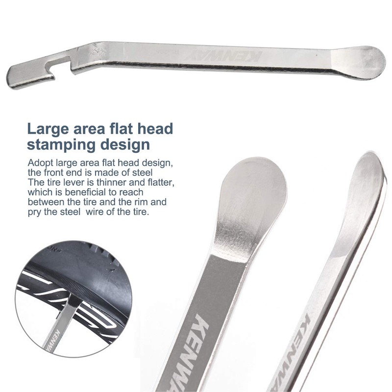Fodlon Tyre lever, 3 x mounting lever, bicycle, stainless steel