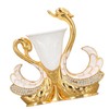 Swan Shape Dinnerware Set Light Luxury Exquisite Elegant Swan Shape
