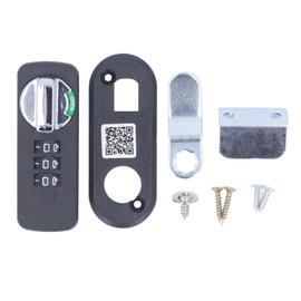 Mechanical Code Lock 3 Code Digital Cabinet Password Lock High Security Password Entry Lock for Drawers Wardrobes File Cabinets