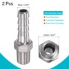 sourcing map Hose Nozzle Hose Connector 8 mm AD x