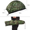 Outdoor Camouflage UV Protection Waterproof One Person Tent for Camping