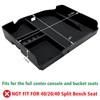 EVTIME Center Console Organizer fit for Dodge RAM 1500 2500