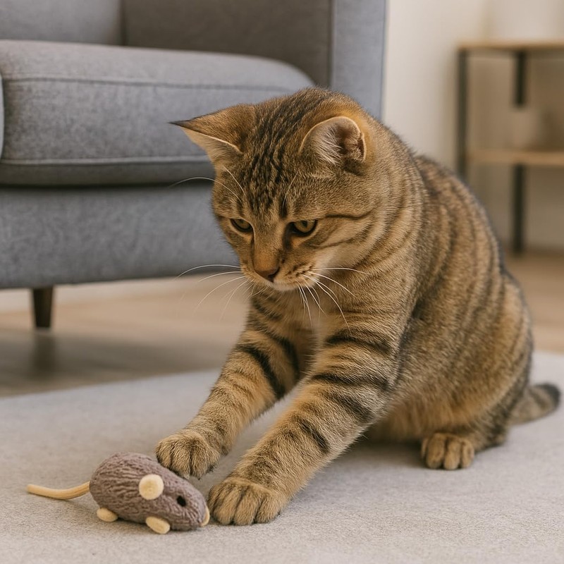 SPOT House Mouse Helen Cat Toy with Catnip – Lifelike
