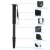 C-333 Carbon Fiber Portable Outdoor Telescopic Monopod Tripod Mountaineering Cane