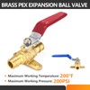 HeSun 20 PCs 1/2 Inch PEX A Expansion Ball Valve