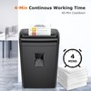 Bonsaii 10-Sheet Cross Cut Paper Shredder, 5.5 Gal Home Office
