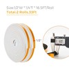33 Feet Weather Stripping Door Seal- 1/2" Wide X 1/4"