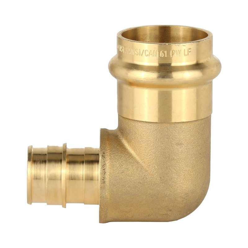 (Pack of 2) EFIELD 1 inch Copper Press X 3/4