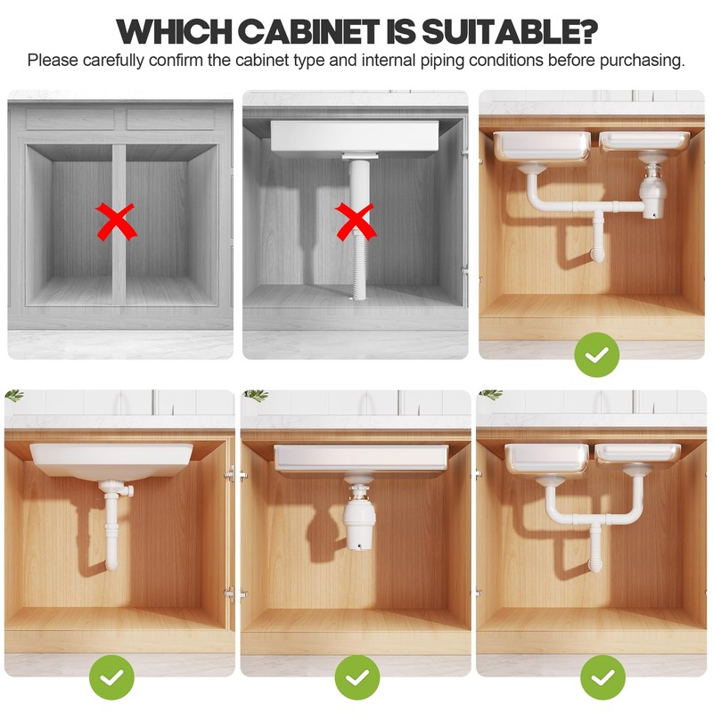 1 Pack-19"-32"W Expandable Under Sink Organizer With Upgrade Ball-Bearing Slide,2-Tier