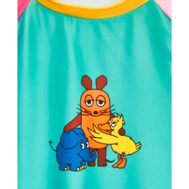 Playshoes Girls 2-Piece Rash Guard Set, The Mouse Friends, 110 - 116