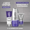 Grisi Organogal Shampoo Silver para canas y cabellos claros, 400