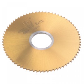 sourcing map Circular Saw Blade 63 mm (2-1/2 Inch) Diameter 1.5 mm Thick 72 Teeth Milling Cutter Made of M35 High Speed Steel (HSS) with 16 mm Mandrel for Wood PVC and Aluminium Cutting