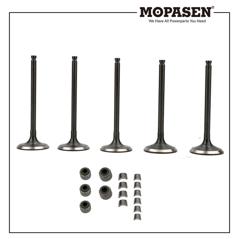 Intake Exhaust Valve Kit Compatible with Yamaha YFZ450R 2009-2020 YFZ450