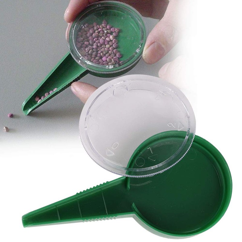 Seed Dispenser Small Tiny Mini Manual Hand 2Pcs Handheld Seed