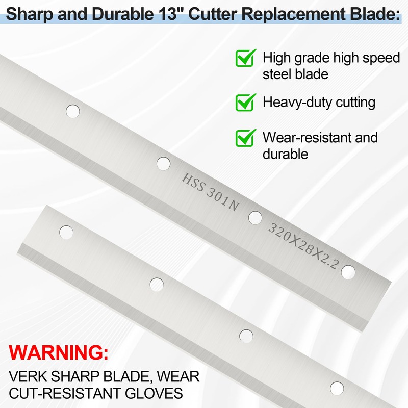 2100009 13" Laminate Floor Cutter Cutting Replacement Blade