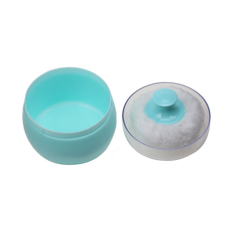 HSOMiD Body Powder Case/Powder Puff Kit/Body Powder Applicator, Dusting Powder