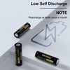 PAOWANG 21700 Rechargeable Battery 3.7Volt 5000mAh High Capacity Flat Top
