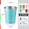 HAUSHOF 6 Color 14 oz Pint Cup Stainless Steel Cup