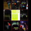 Granmagazz Reflective Stickers Bicycle Reflector 42-Piece Pack Bicycle Reflective Plate