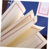 GRIRIW 2pcs Creative Ancient Hand-made Thread Diary Notepad Blue Cover