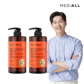 Mediol [메디올]메디올 두피 청정 탈모 비듬 완화 약산성 샴푸 시트러스향 800ml 2개 Mediol Mediol Scalp Purifying Anti-Hair Loss Dandruff Relief Mildly Acidic Citrus Scent Shampoo 800ml 2pcs [Shampoo, citrus scent, 800ml, 2 pieces]