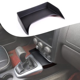 Lcojicep Transmission Storage Box, Tray Console Tray Organizer, for Hummer H3 2005-2007 Accessories Automatic Transmission, Internal Storage, (Black)