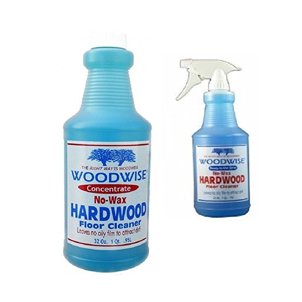 Woodwise Ready-to-Use No-Wax Hardwood Floor Cleaner 32oz Spray