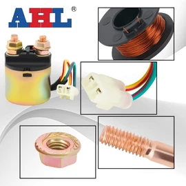 AHL Starter Solenoid Relay for Honda TRX450 Fourtrax Foreman 1998-2009 /TRX500 Fourtrax Foreman Rubicon 2001-2011 ATV/TRX500FA5/TRX500FA6/TRX500FA7 Foreman Rubicon 500 4X4 2015-2018