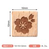 Artec 74761 Notebook Decor Stamp Wood Handle Stamp 10 World