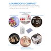 [2-Pack x 200g] Charcoal Bags with Plastic Box, Activated Carbon