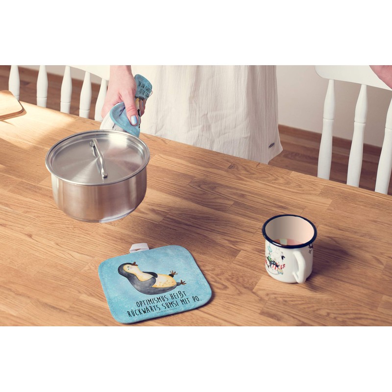 Mr. & Mrs. Panda Set of 2 Pot Holders Penguin