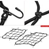 Redes Malla Moto Sujetar Casco Portabulto Cuerda Gancho 4pcs