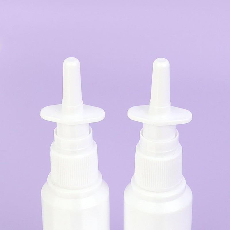 GSHLLO 20 Pcs 10ml Plastic Nasal Spray Bottles Fine Mist