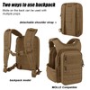 PETAC GEAR Tactical Molle Hydration Pack for 1.5L - Lightweight